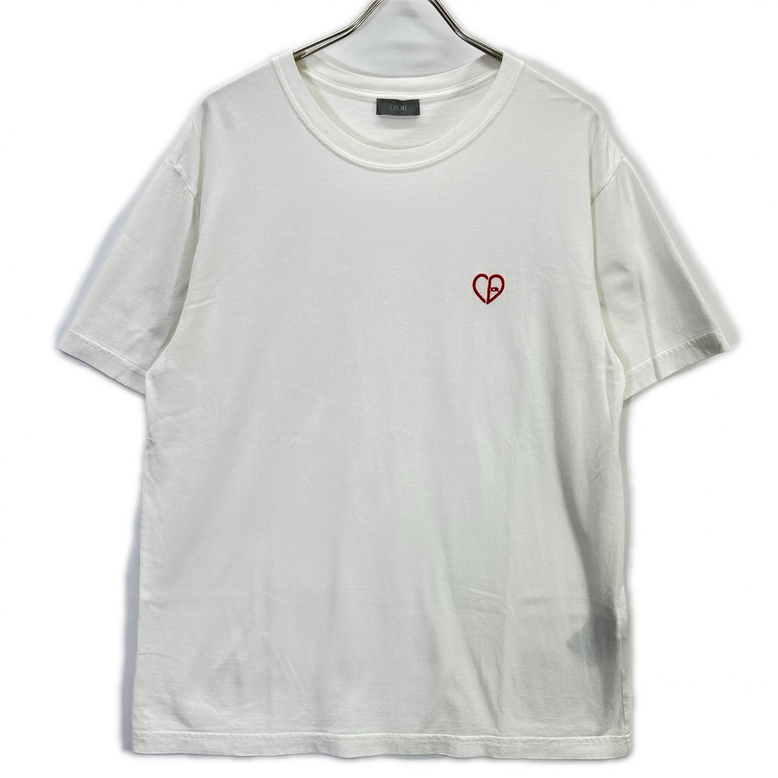 ディオール 493J696E0677 CDハート クルーネックTシャツ L