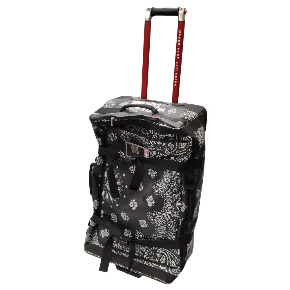 SUPREME シュプリーム × The North Face 14AW Bandana Rolling Thunder Bag バンダナ キャリーバッグ ブラック 36890