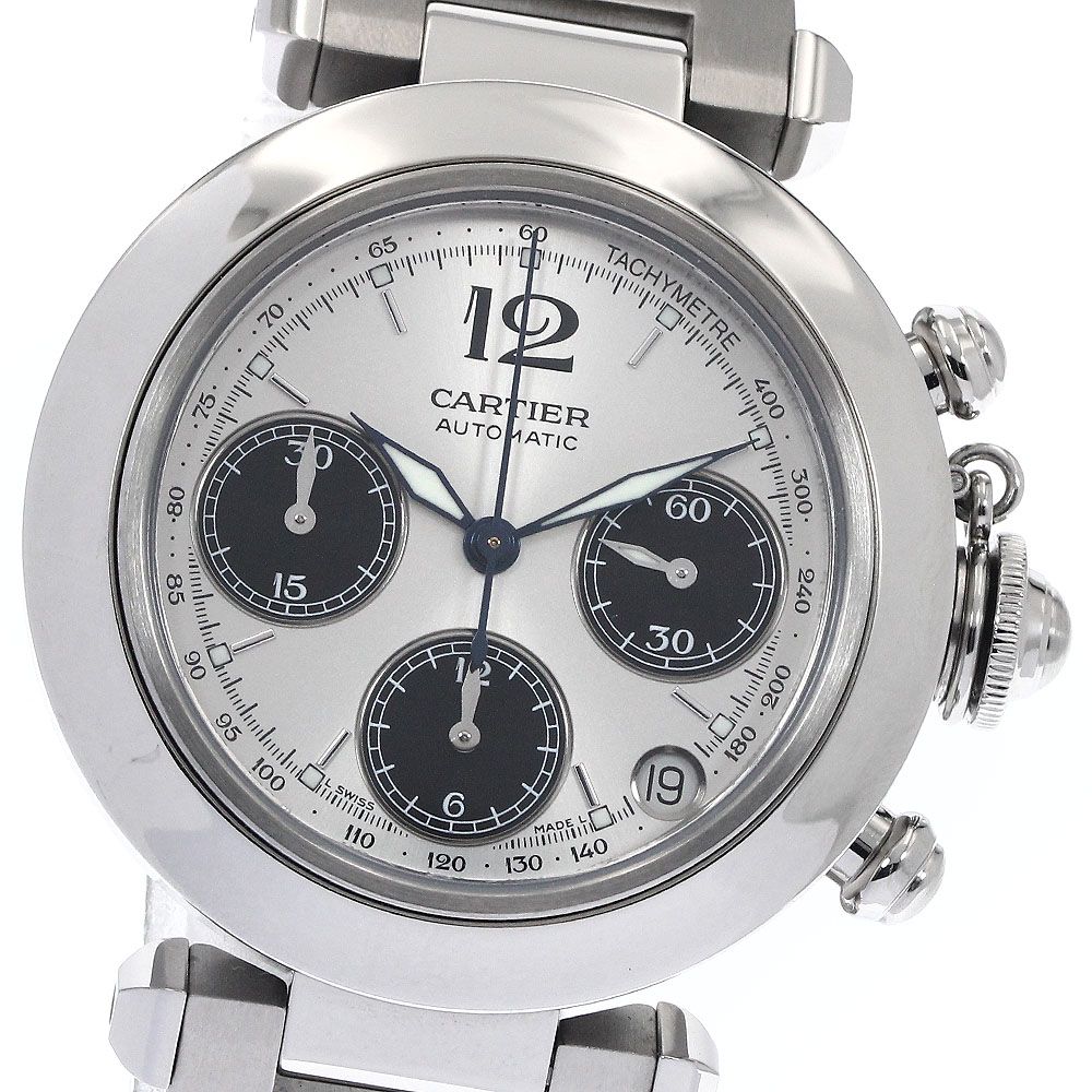 ☆良品 カルティエ パシャC W31048M7 ボーイズ 【中古】