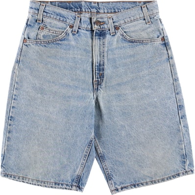 古着 90年代 リーバイス Levi's 550 RELAXED FIT オレンジタブ デニムショーツ ハーフパンツ ジョーツ メンズw33相当 ヴィンテージ/eaa568921