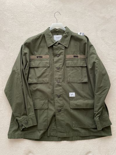 Wtaps × Neighborhood Jungle LS Shirt "Olive"
