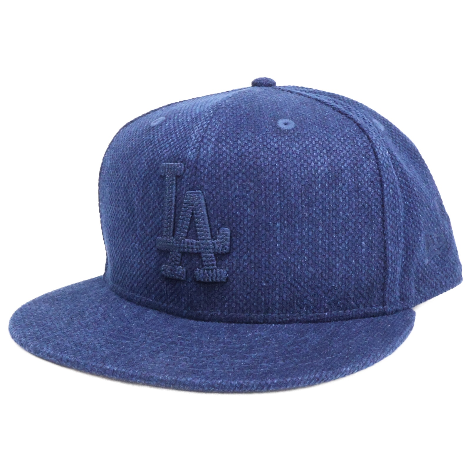 ニューエラ 【新品同様】59FIFTY ロサンゼルス・ドジャース Aizome 藍染め ベースボールキャップ 8 63.5cm