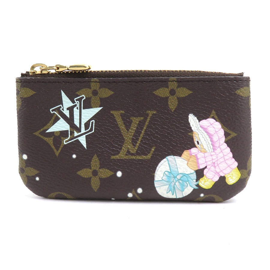 Louis Vuitton Key Pouch Monogram "Azur Frost"