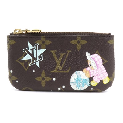 Louis Vuitton Key Pouch Monogram "Azur Frost"
