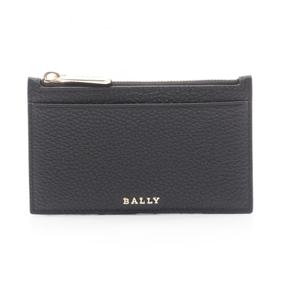 バリー BALLY ZANDHY コインケース 財布 レザー レディース ブラック系 【中古】