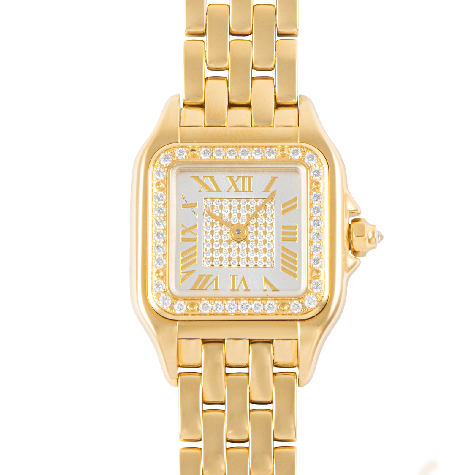 Cartier カルティエ パンテール ドゥ カルティエ スモールモデル WJPN0080 保証書2025年 K18YG【中古】