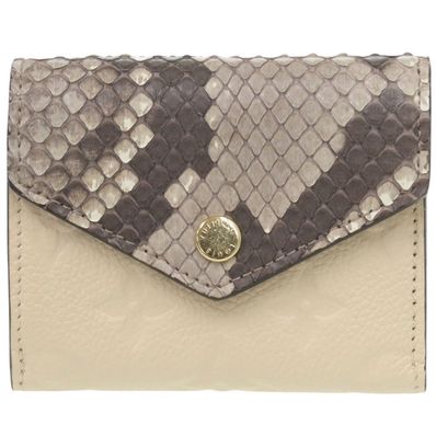 Louis Vuitton Zoe Python Wallet Monogram Empreinte
