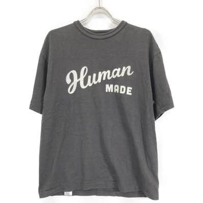ヒューマンメイド the Future is in the Past TEE ロゴプリント 半袖Tシャツ/ XL