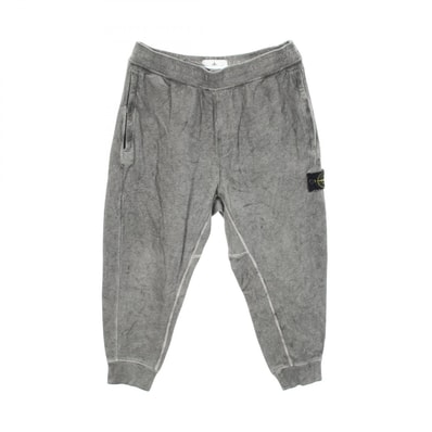 ストーンアイランド STONE ISLAND Dust Colour Treatment Pants ガーメントダイ加工 パンツ 衣料品 ボトムス コットン メンズ グレー系 【中古】