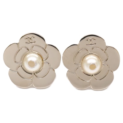 シャネル B17B ココマーク カメリアモチーフ イミテーションパール