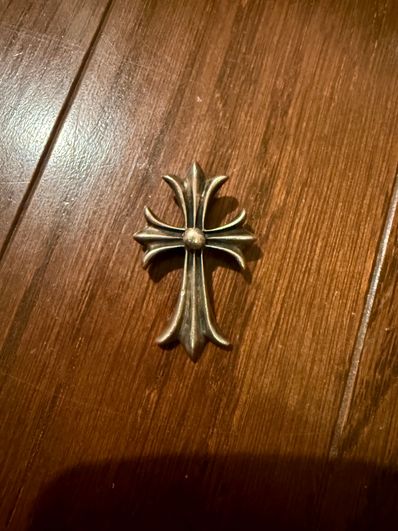 Chrome Hearts Small CH Cross Pendant "Silver"