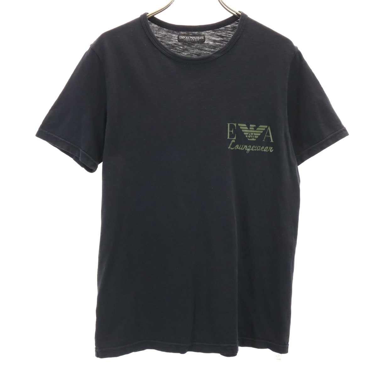 Emporio Armani エンポリオアルマーニ 半袖 Tシャツ S ブラック UNDER WEAR