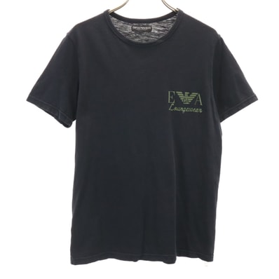 Emporio Armani エンポリオアルマーニ 半袖 Tシャツ S ブラック UNDER WEAR