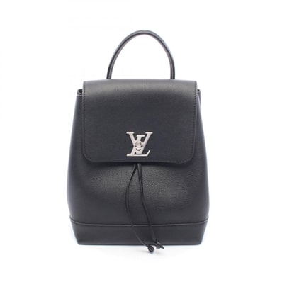 ルイ・ヴィトン LOUIS VUITTON ロックミー バックパック リュックサック バックパック バッグ レザー トリヨンレザー トリヨンレザー ノワール レディース ブラック系 M41815 【中古】