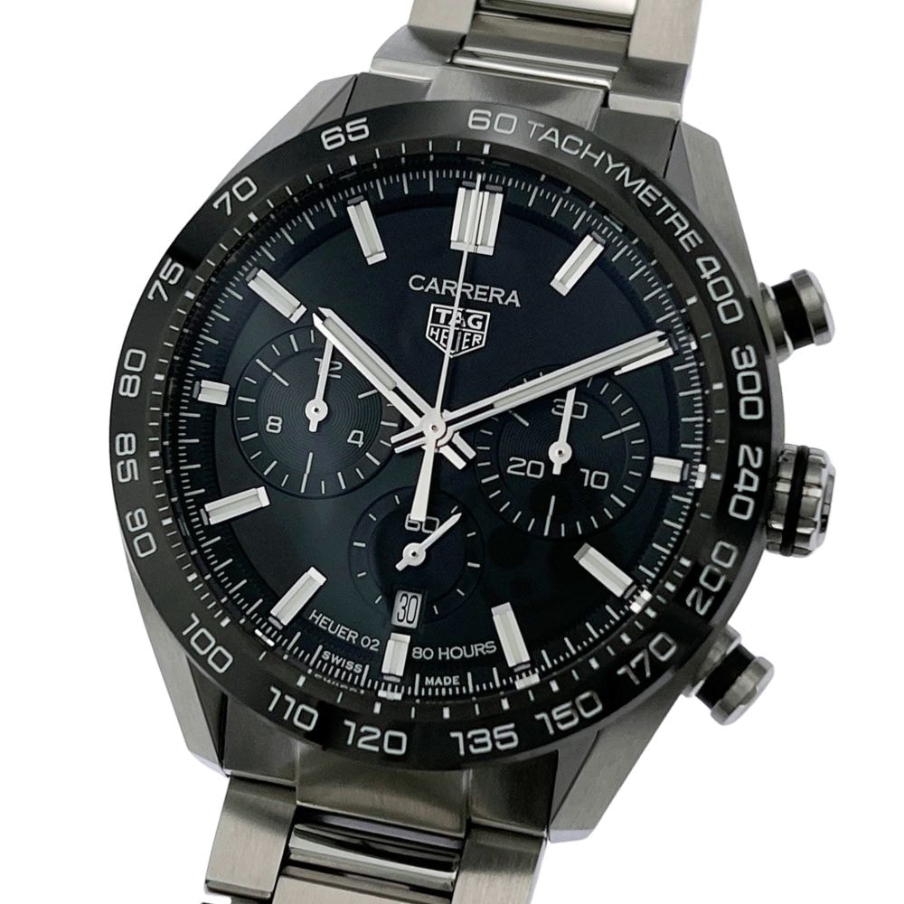 TAG HEUER タグホイヤー CBN2A1B.BA0643 カレラ キャリーバー ホイヤー02 スポーツ クロノグラフ 自動巻き メンズ 腕時計 OG43