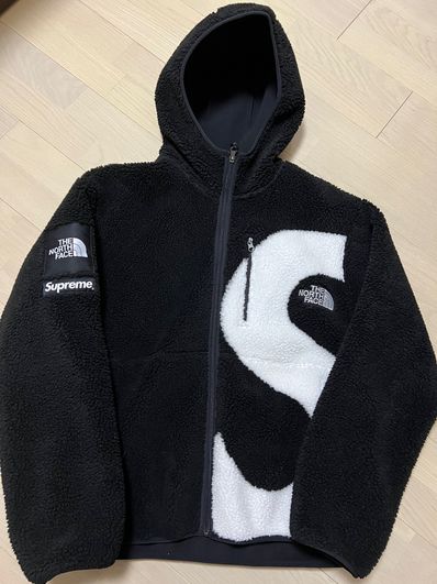 Supreme x The North Face S Logo Hooded Fleece Jacket "Black"