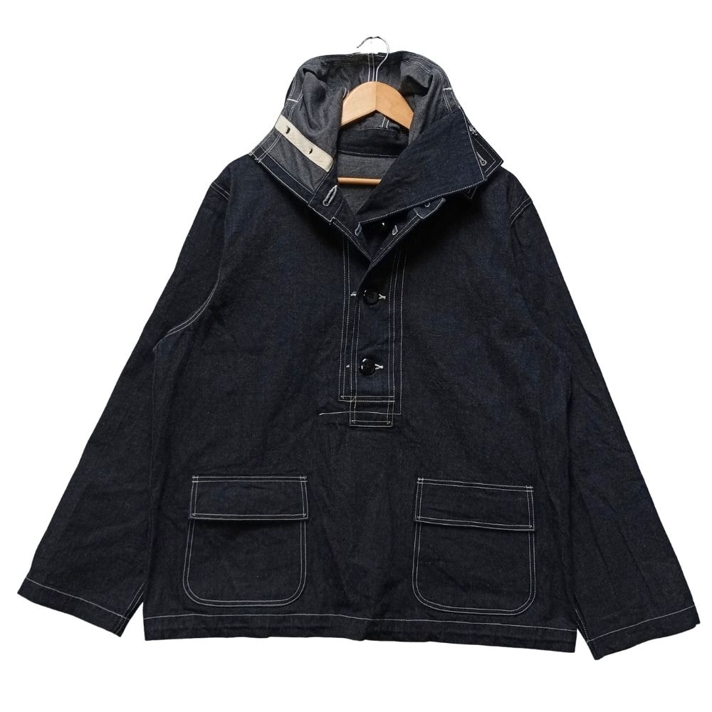 BUZZ RICKSONS バズリクソンズ BR11703 U.S. NAVY DENIM GAS PROTECTIVE PARKA デニム プルオーバー パーカ 56258