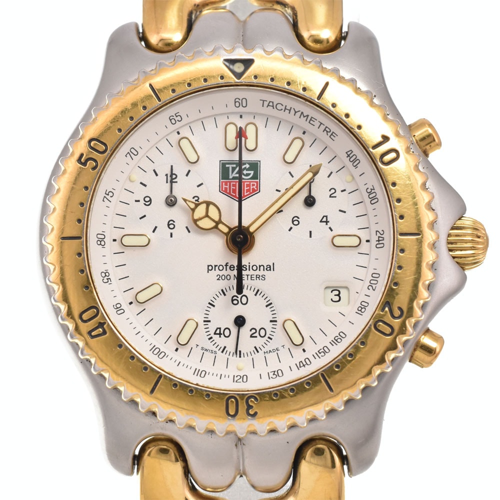 タグホイヤー TAG HEUER S35.006 S/el SS/GP クォーツ メンズ B#146566