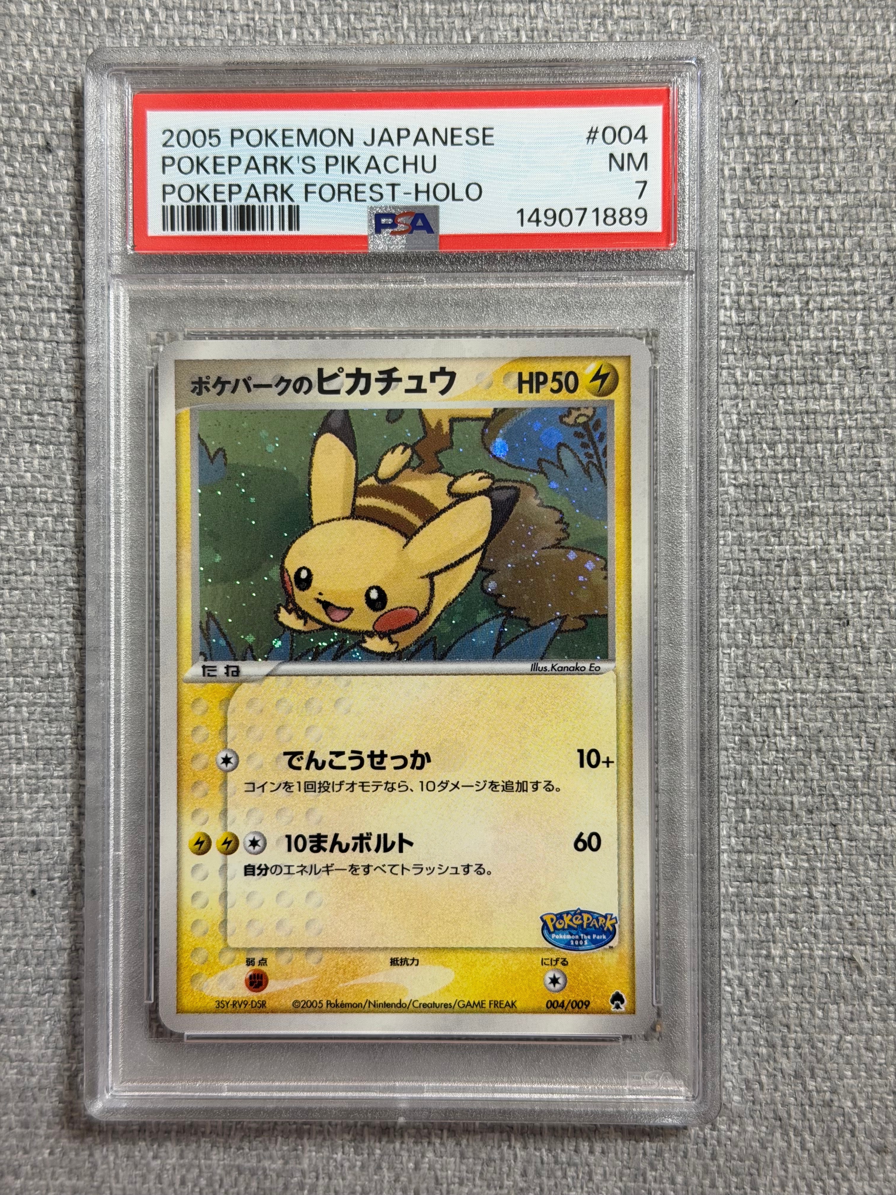ポケパークのピカチュウ [PCG 004/009](ポケパークプレミアムファイル