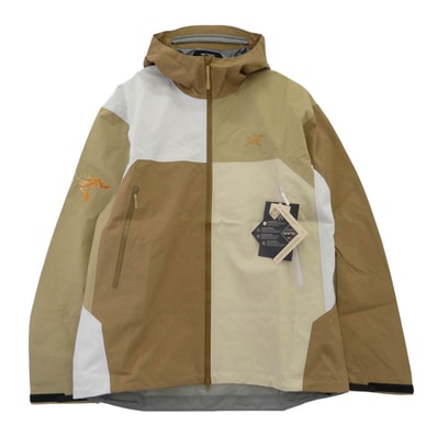 ARC'TERYX アークテリクス ジャケット X000009269 x BEAMS Beta Jacket Nagomi x ビームス ベータ ジャケット ナゴミ (和み) ベージュ系 オフホワイト系 マルチカラー系 XL【新古品】【未使用】【中古】