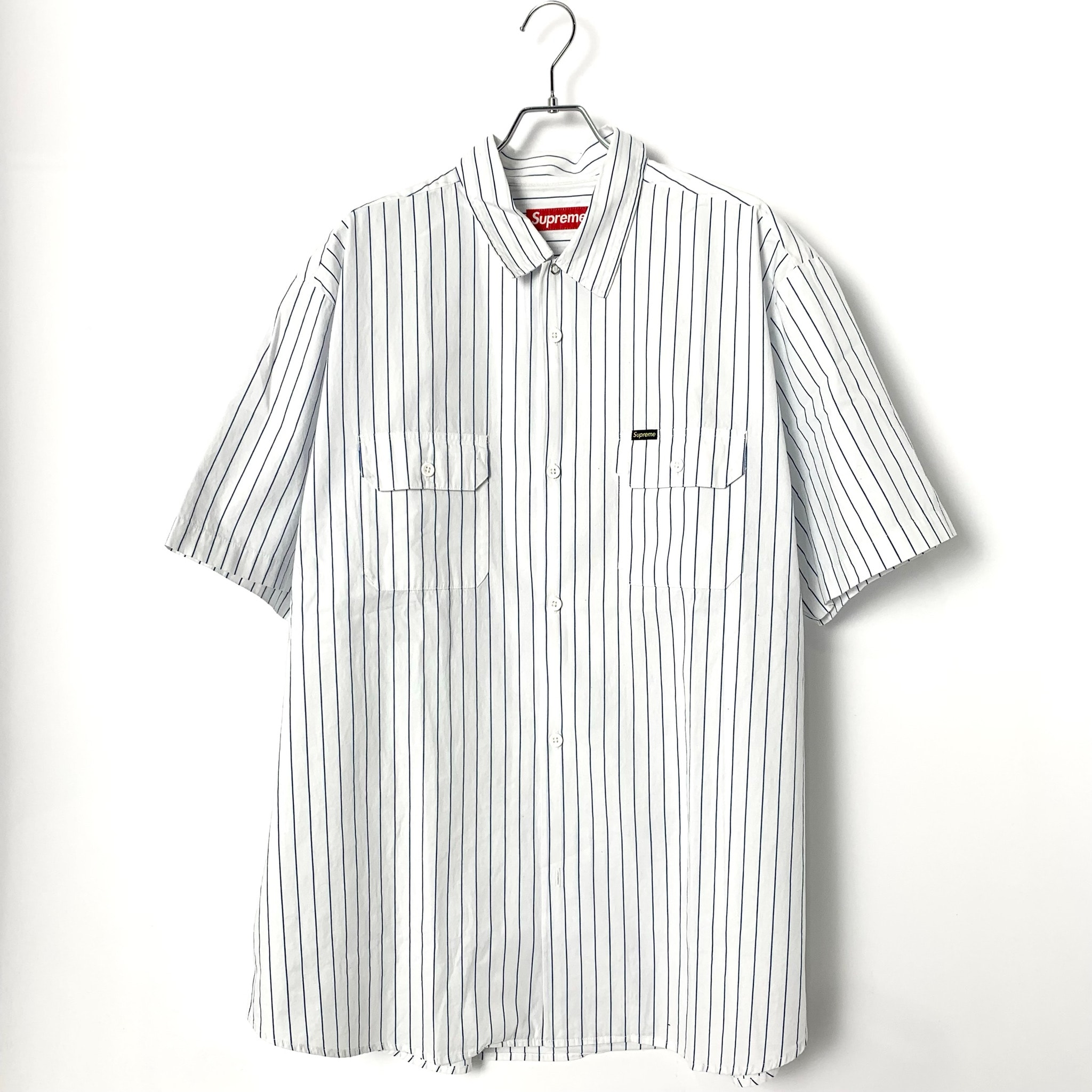 Supreme Ghostface S/S Work Shirt "Stripe"