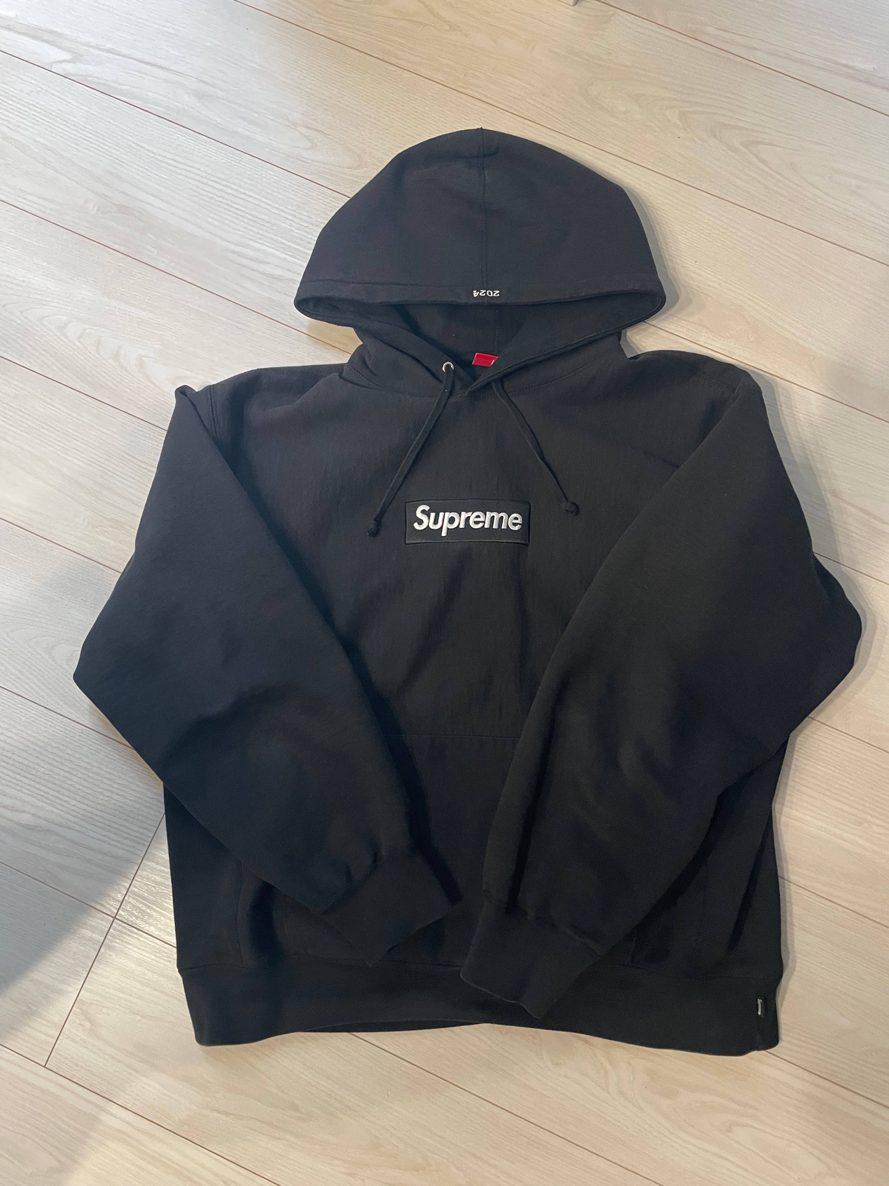 Supreme Box Logo Hooded Sweatshirt "Black" (24FW)