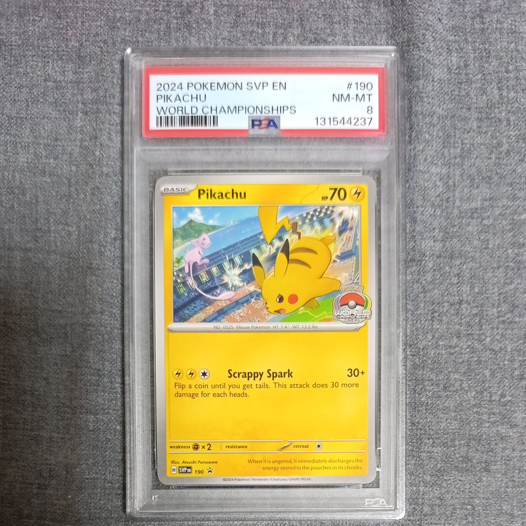 ピカチュウ P [SVP EN 190]【英語版】(プロモーションカード「ワールドチャンピオンシップ 2024」)