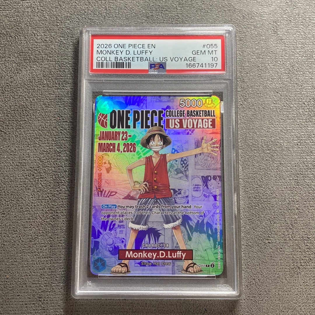 PSA10】モンキー・D・ルフィ：P (開封済) [P-055]【英語版