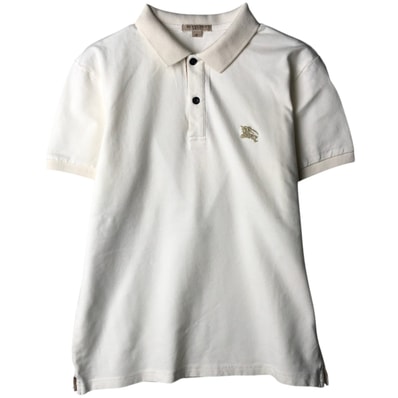 古着 バーバリー Burberry's BRIT 半袖 ポロシャツ 英国製 レディースM相当/eaa639344