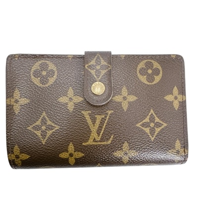 ルイヴィトン LOUIS VUITTON ポルト モネ・ビエ ヴィエノア M61663 モノグラム 二つ折り財布