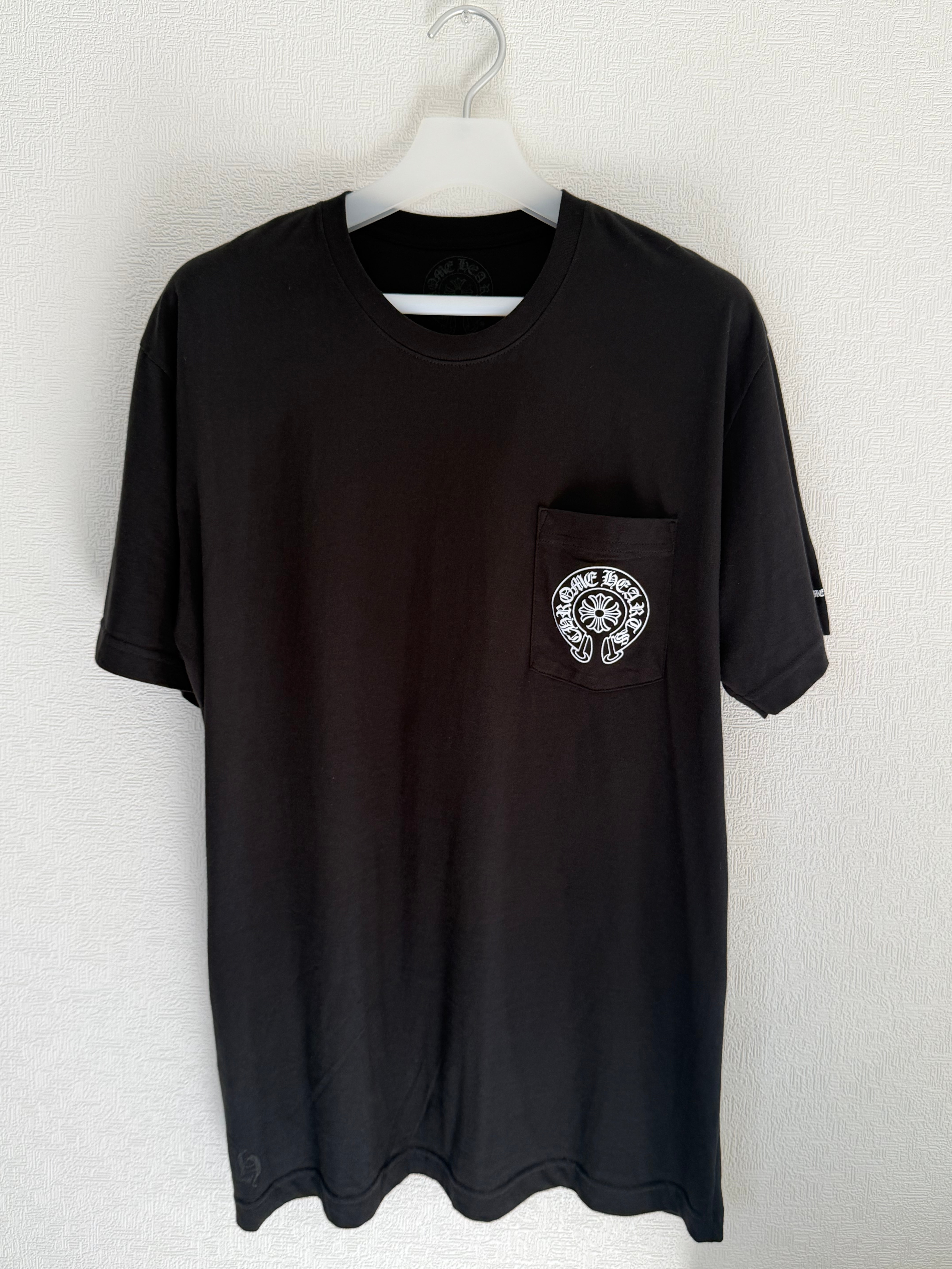 クロムハーツ ホースシューロゴ ポケットTシャツ 