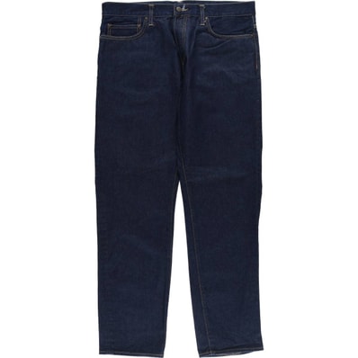 古着 濃紺 カーハート Carhartt KLONDIKE PANT テーパードデニムパンツ メンズw37相当/eaa539920