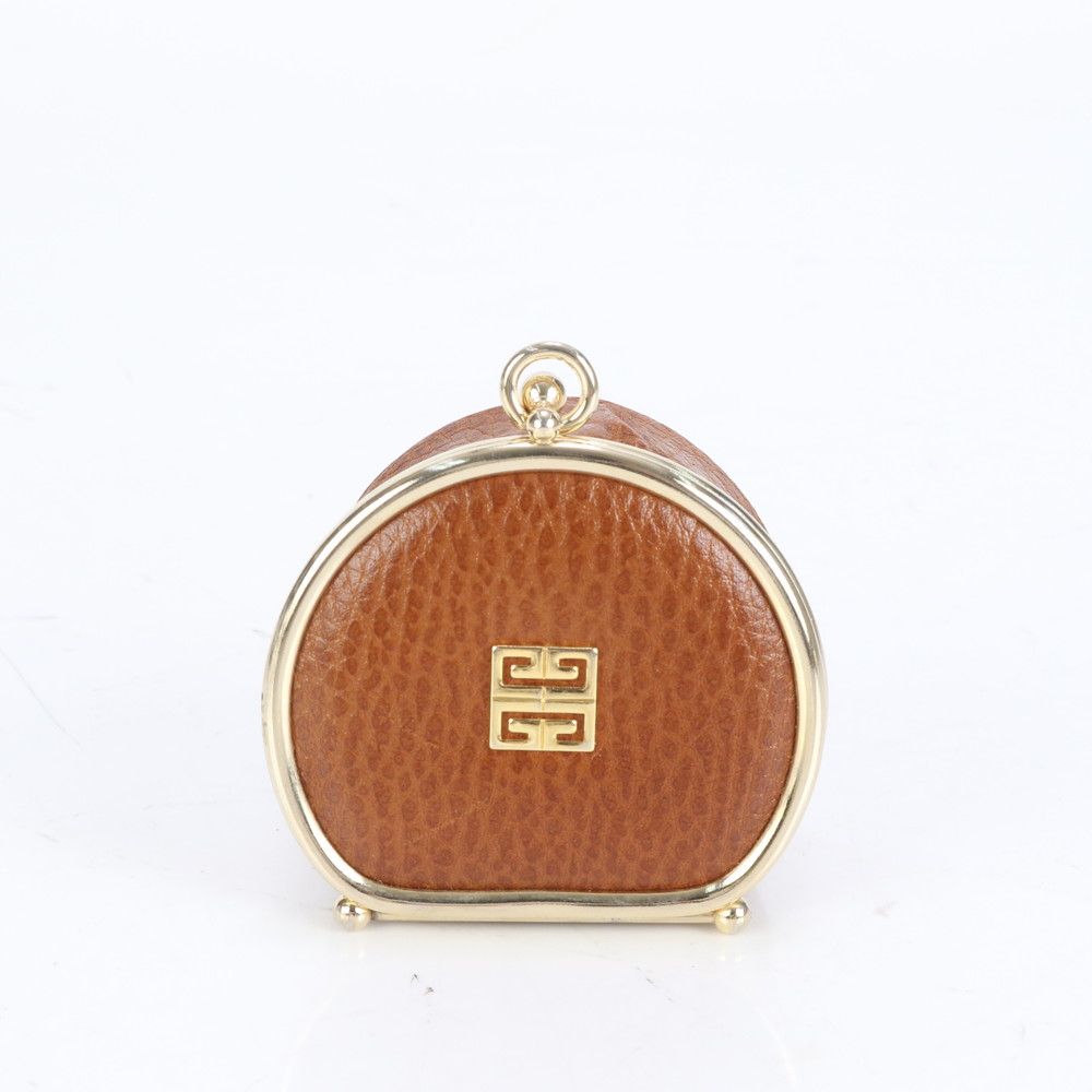 ■美品 ジバンシー ゴールド 金具コインケース レザー