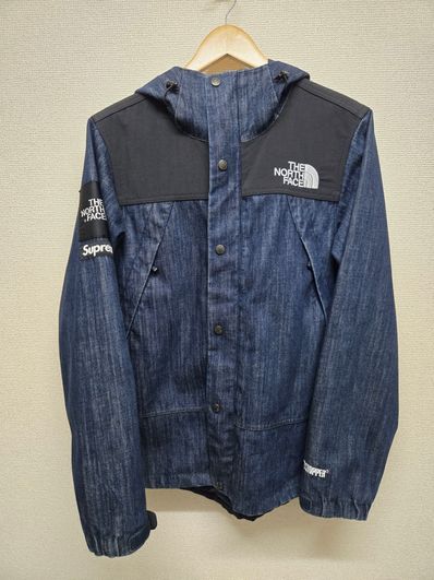 Supreme The North Face Denim Dot Shot Jacket "Denim"