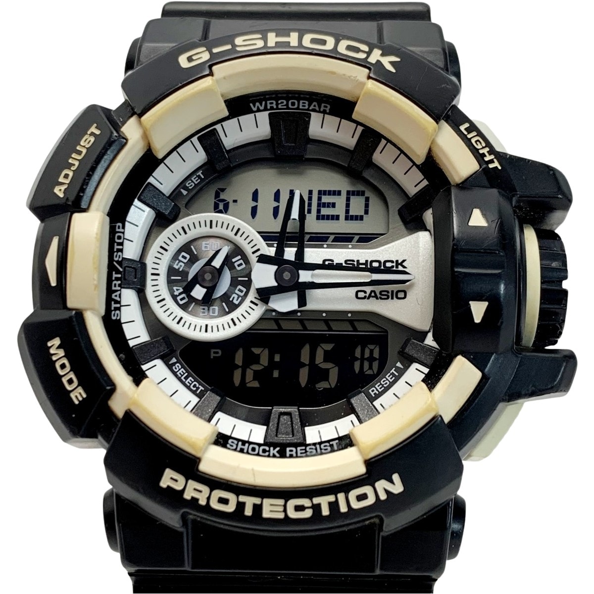 ☆☆CASIO カシオ G-SHOCK GA-400 ブラック クォーツ メンズ 腕時計