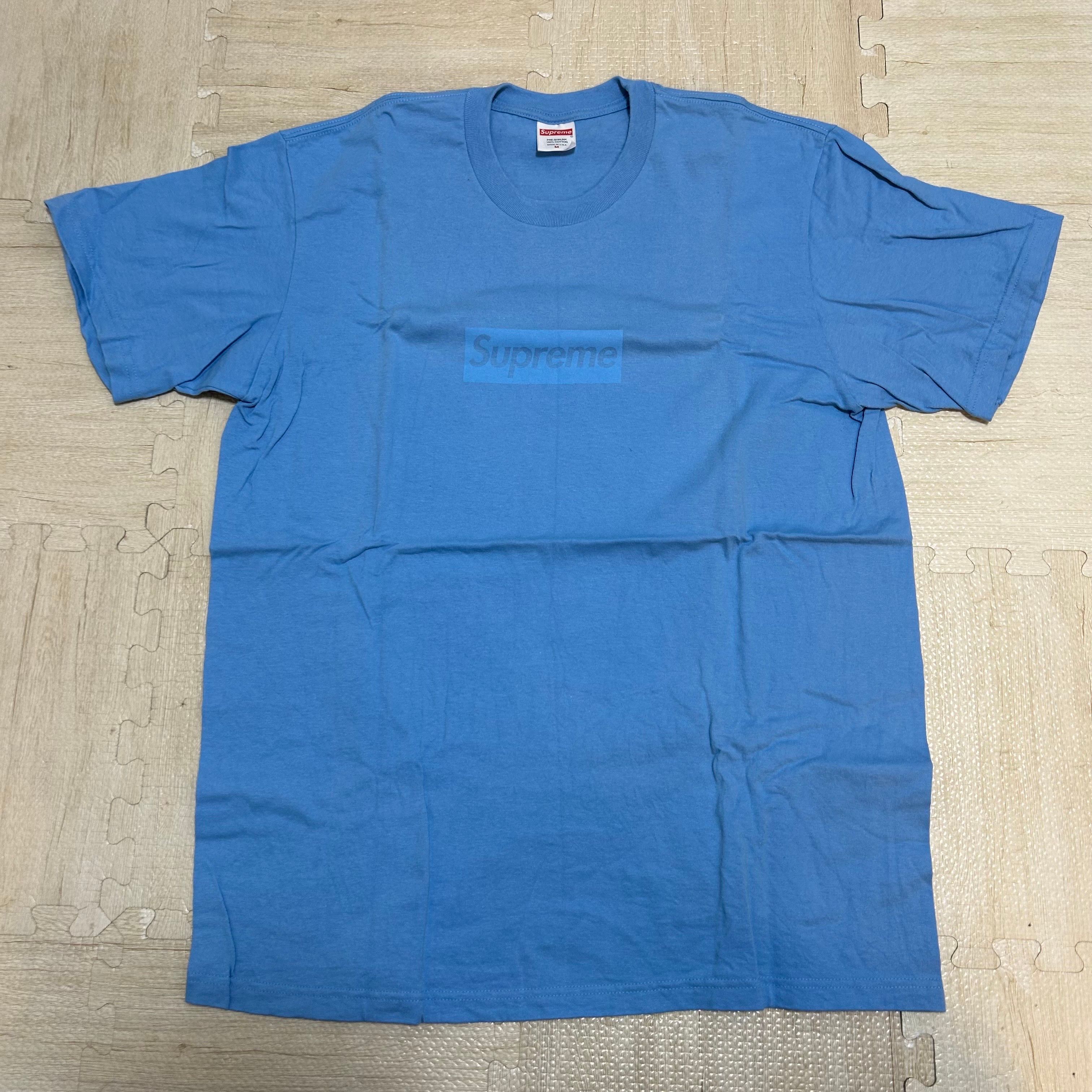 Supreme Tonal Box Logo Tee "Bright Blue"