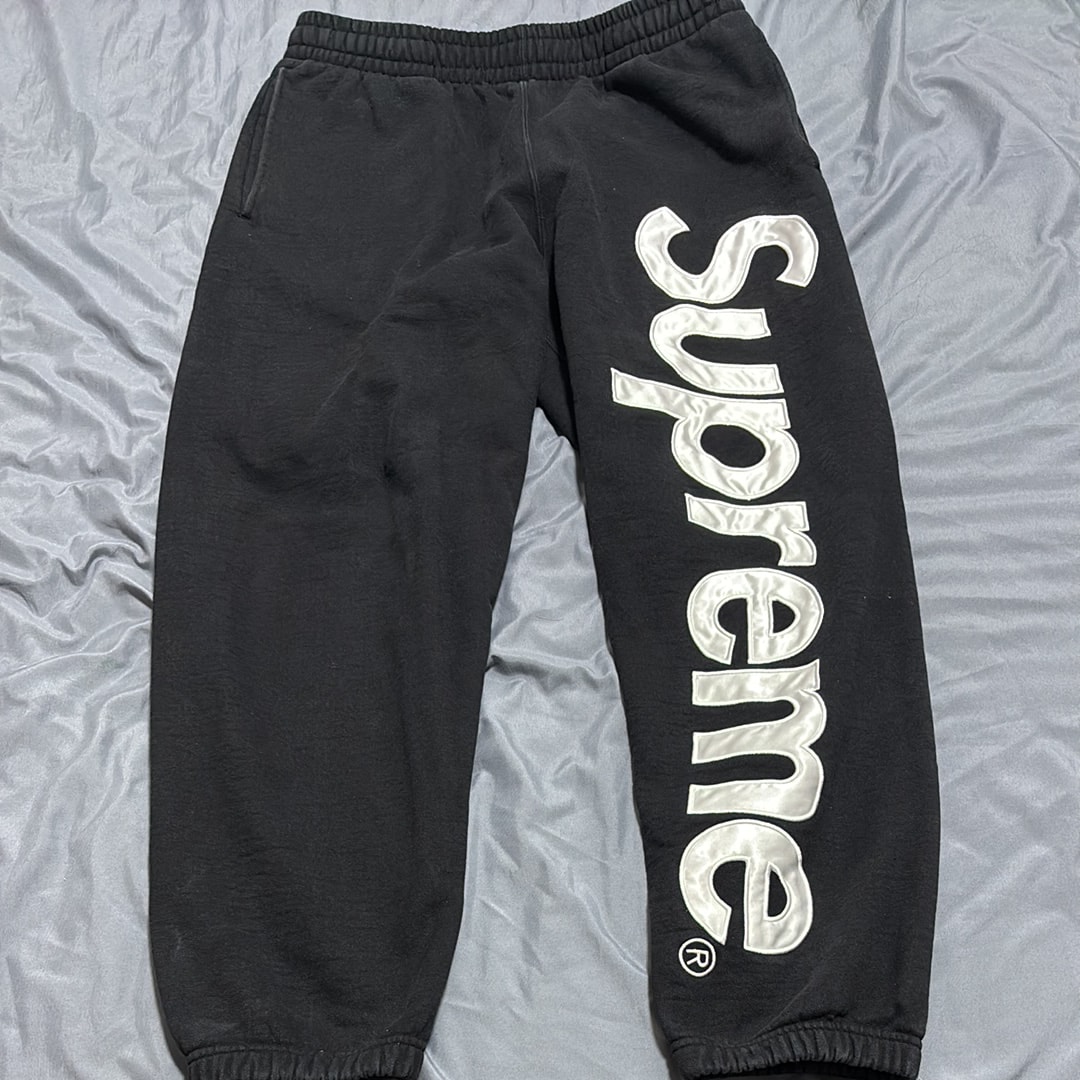 Supreme Satin Applique Sweatpant 