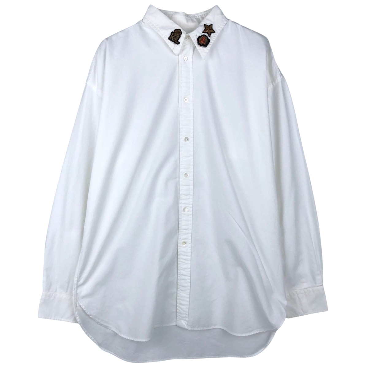 古着 ラルフローレン Ralph Lauren BOYFRIEND FIT 長袖 コットンシャツ メンズXL相当/eaa641790