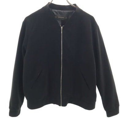 ZARA BASIC ザラベーシック ブルゾン L ブラック ジャケット