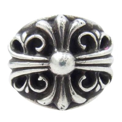 CHROME HEARTS クロムハーツ(原本無) リング KEEPER RING キーパーリング シルバー系 19.5号【中古】