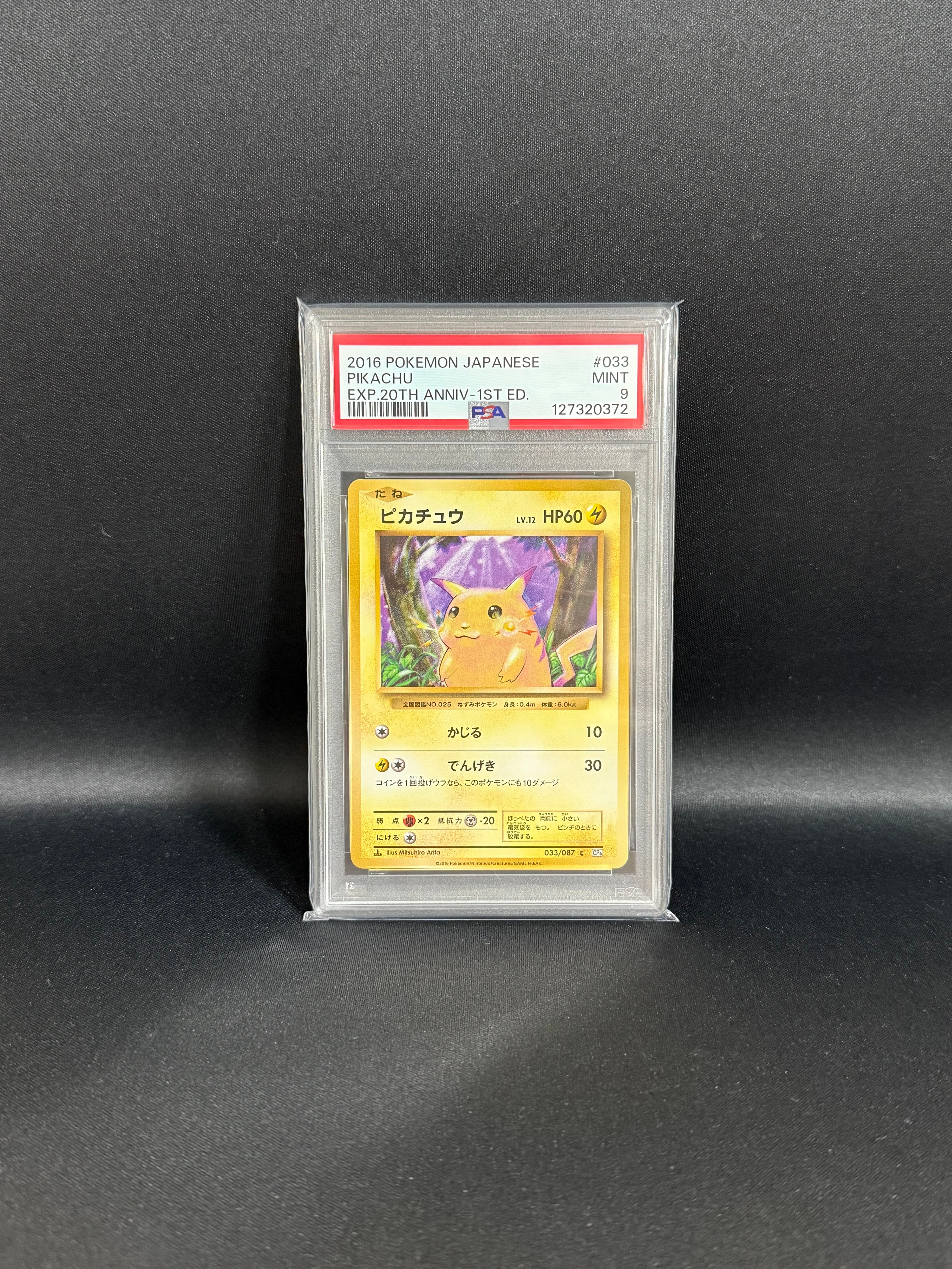 ピカチュウ C :1ED [CP6 033/087](コンセプトパック「ポケットモンスターカードゲーム 拡張パック 20th Anniversary」)