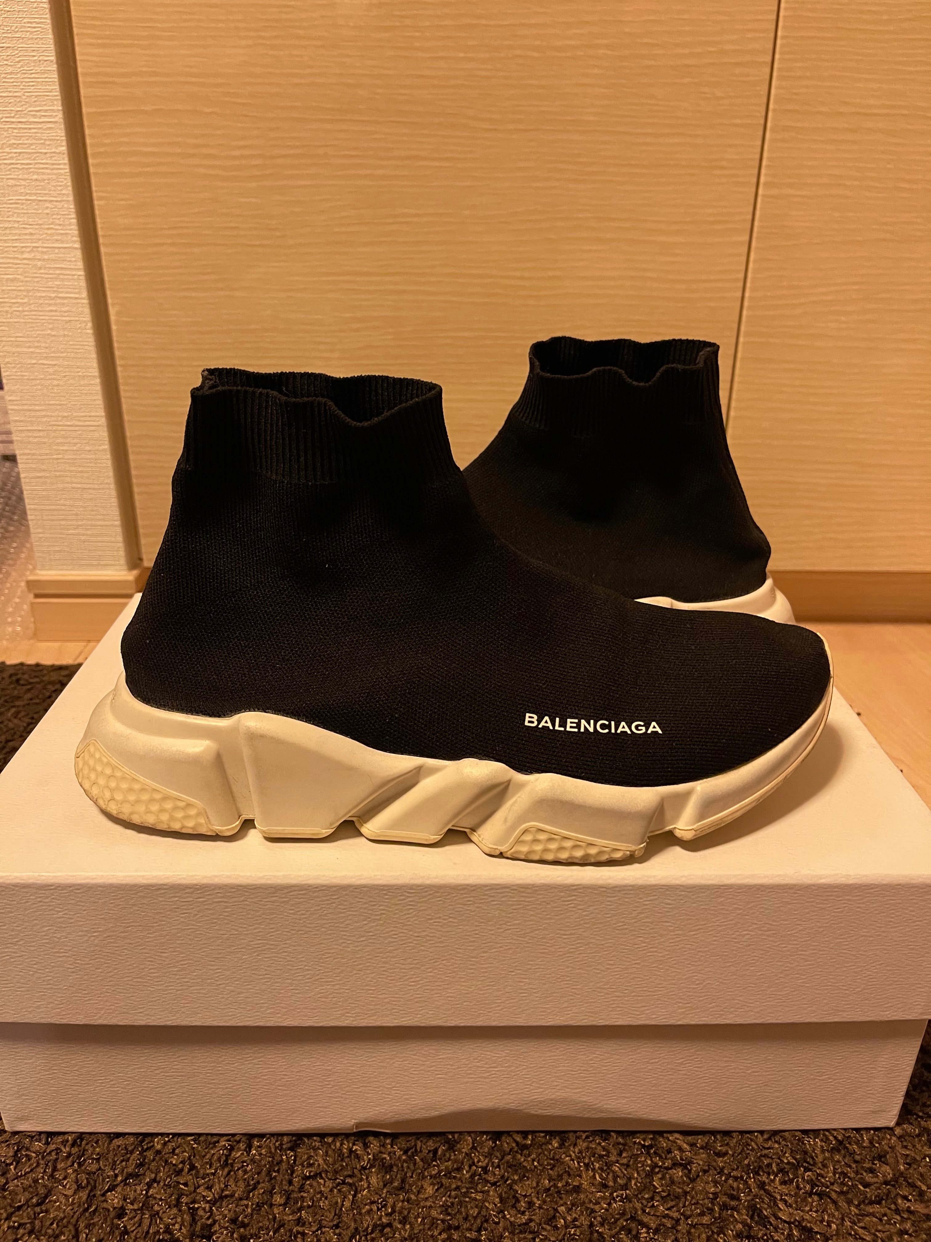 Balenciaga Speed trainer Short ”Black/White”