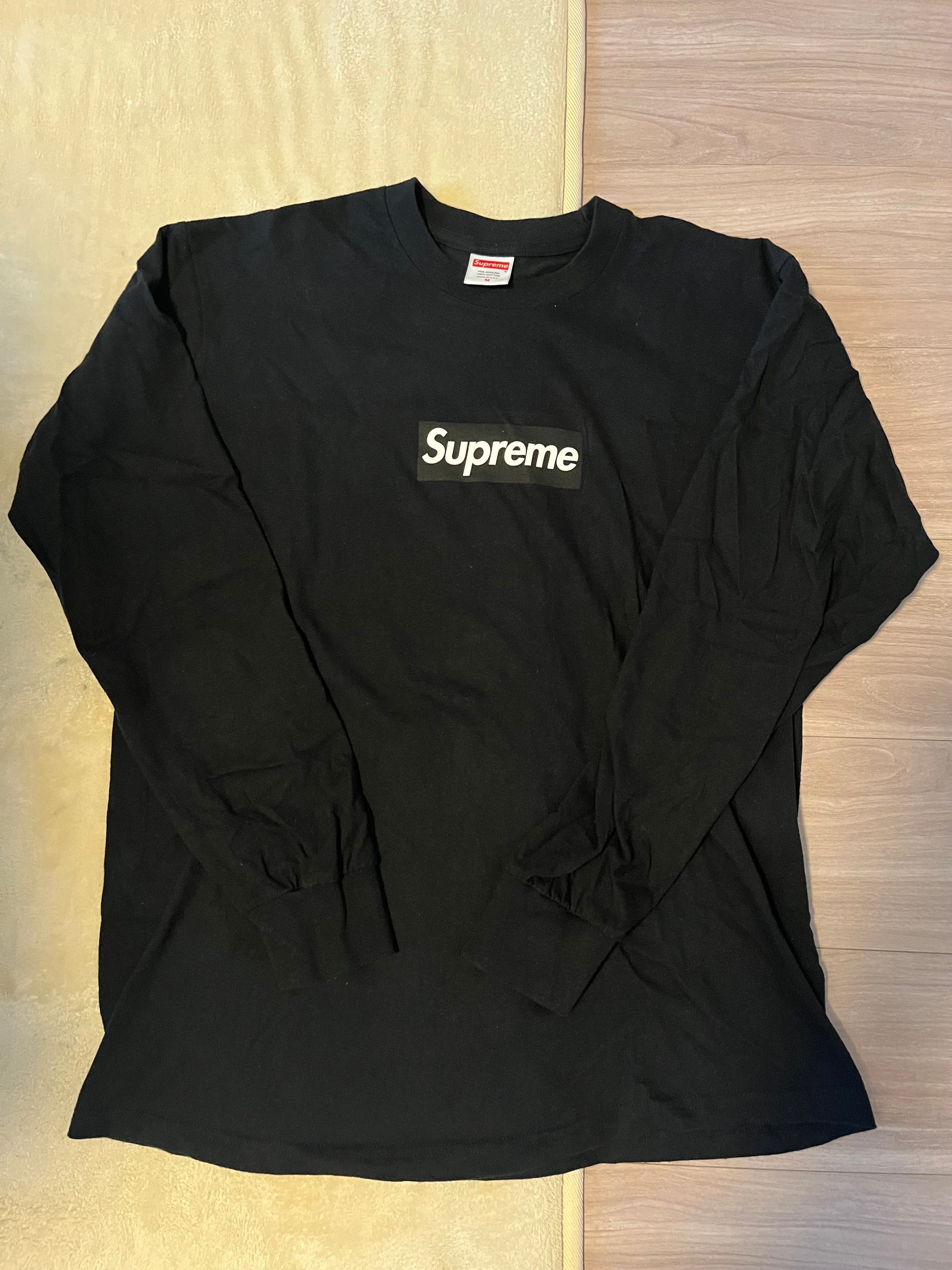 Supreme Box Logo L/S Tee "Black"