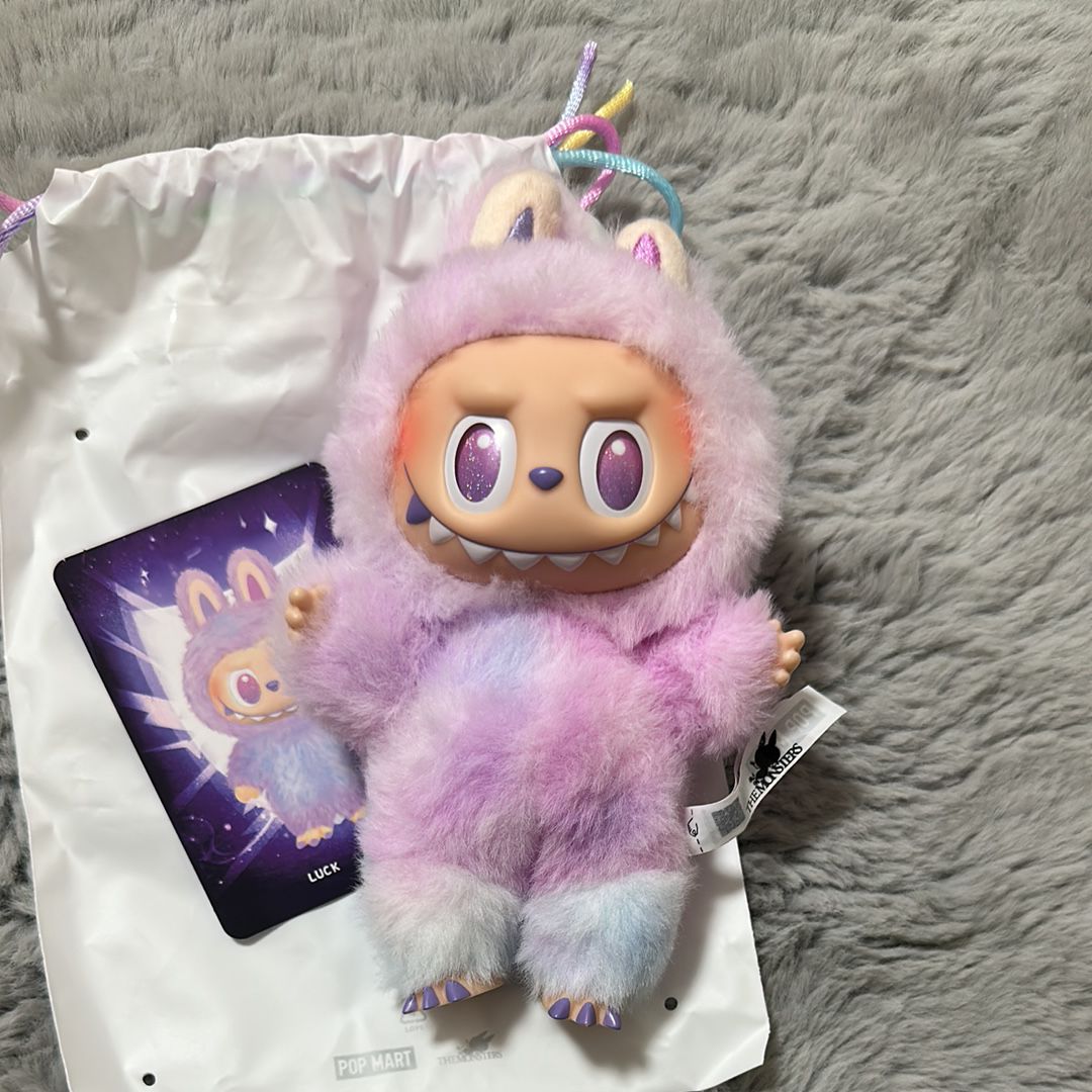 POP MART THE MONSTERS (LABUBU) Big into Energy Series Plush Pendant LUCK