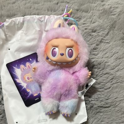 POP MART THE MONSTERS (LABUBU) Big into Energy Series Plush Pendant LUCK