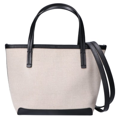 ザ ロウ 美品 WI 209V20 PARK TOTE SMALL/パークトート スモール キャンバスxレザー 2WAY