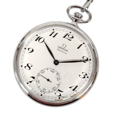 OMEGA オメガ ジュネーブ 懐中時計 スモールセコンド 手巻き 正規品 / C535