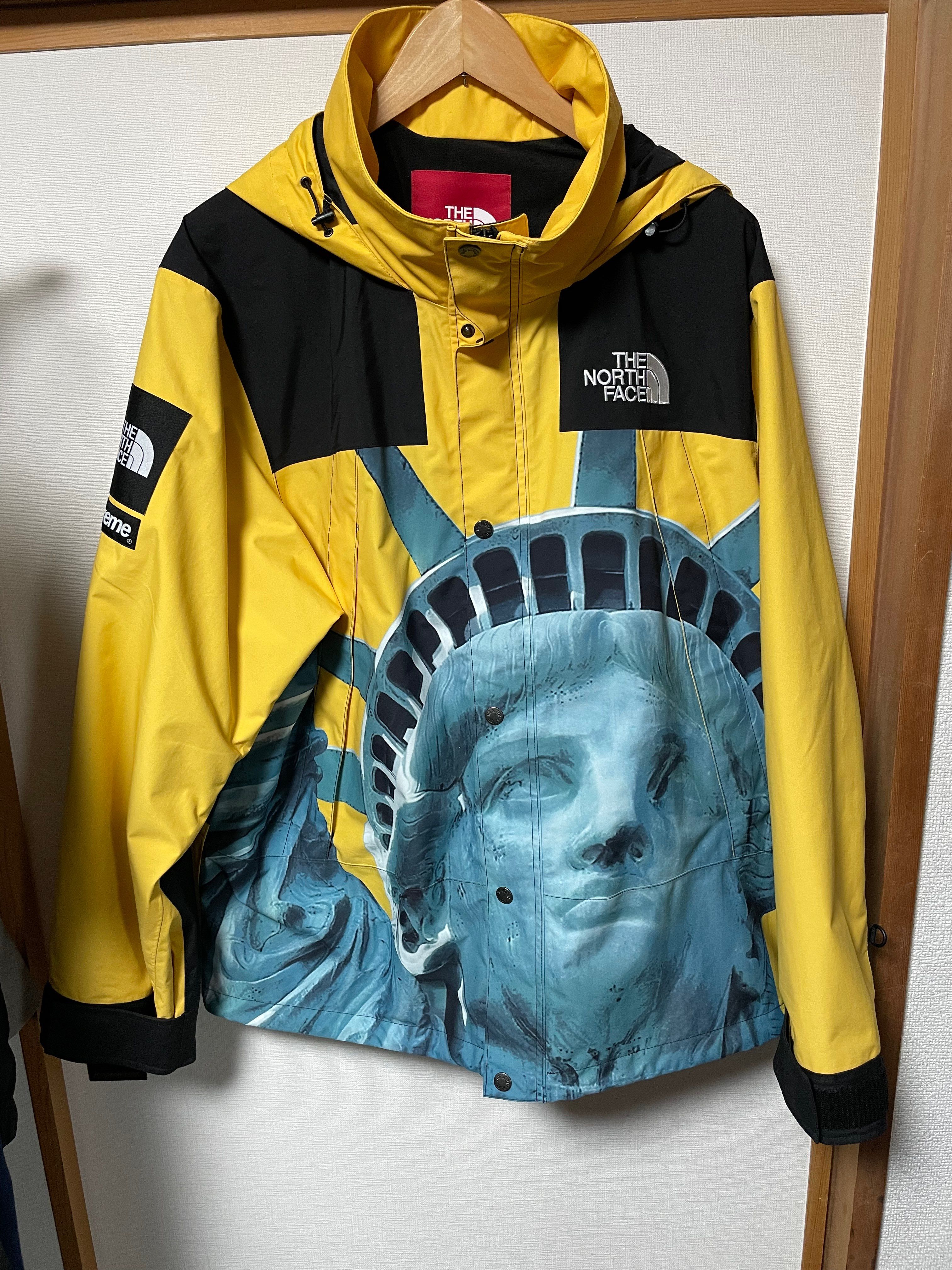 Supreme x The North Face Statue of Liberty Mountain Jacket "Yellow"