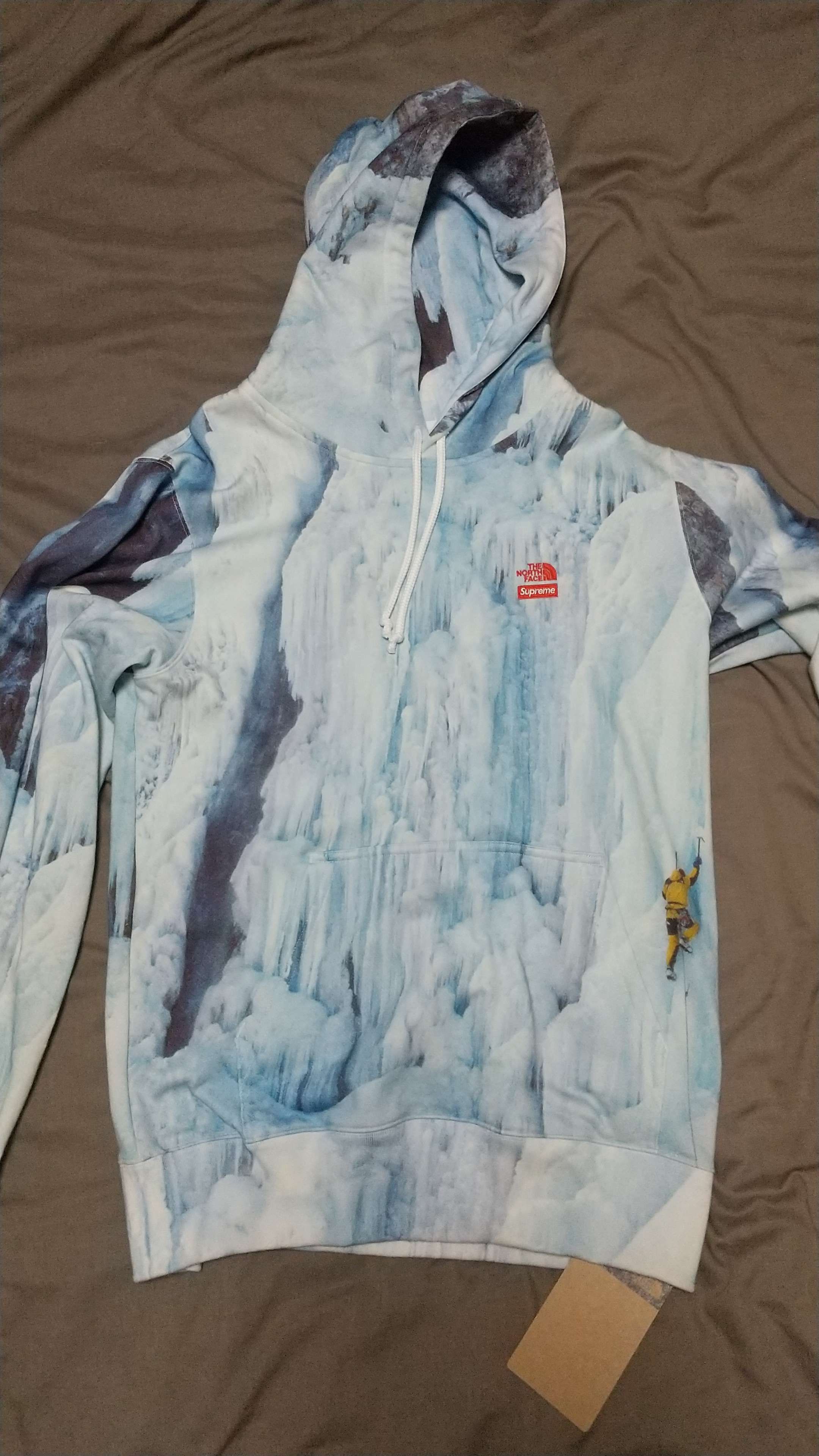 Supreme x The North Face Ice Climb Hooded Sweatshirt "Multi"