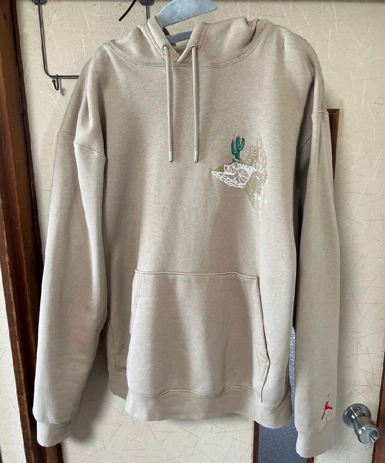 Air Jordan x Travis Cactus Jack Pullover Hoodie "Khaki Desert"
